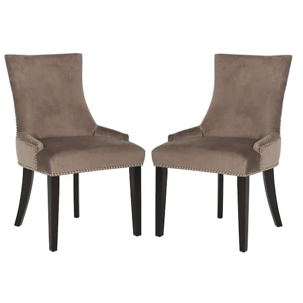 SAFAVIEH Lester Brown Dining Chair (Set of 2)