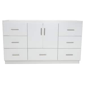Slab 60 in. W x 21 in. D x 34.5 in. H Bath Vanity Cabinet without Top in Winterset