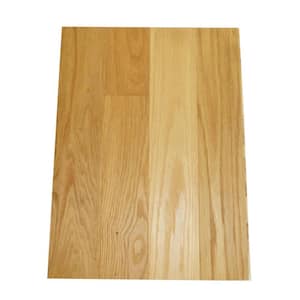Select White Oak 3/4 in. T x 2-1/4 in. W x Varying L Unfinished Solid Hardwood Flooring (19.5 sqft/bundle)