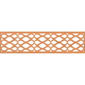 Somerset Fretwork 0.25 in. D x 47 in. W x 12 in. L Cherry Wood Panel Moulding