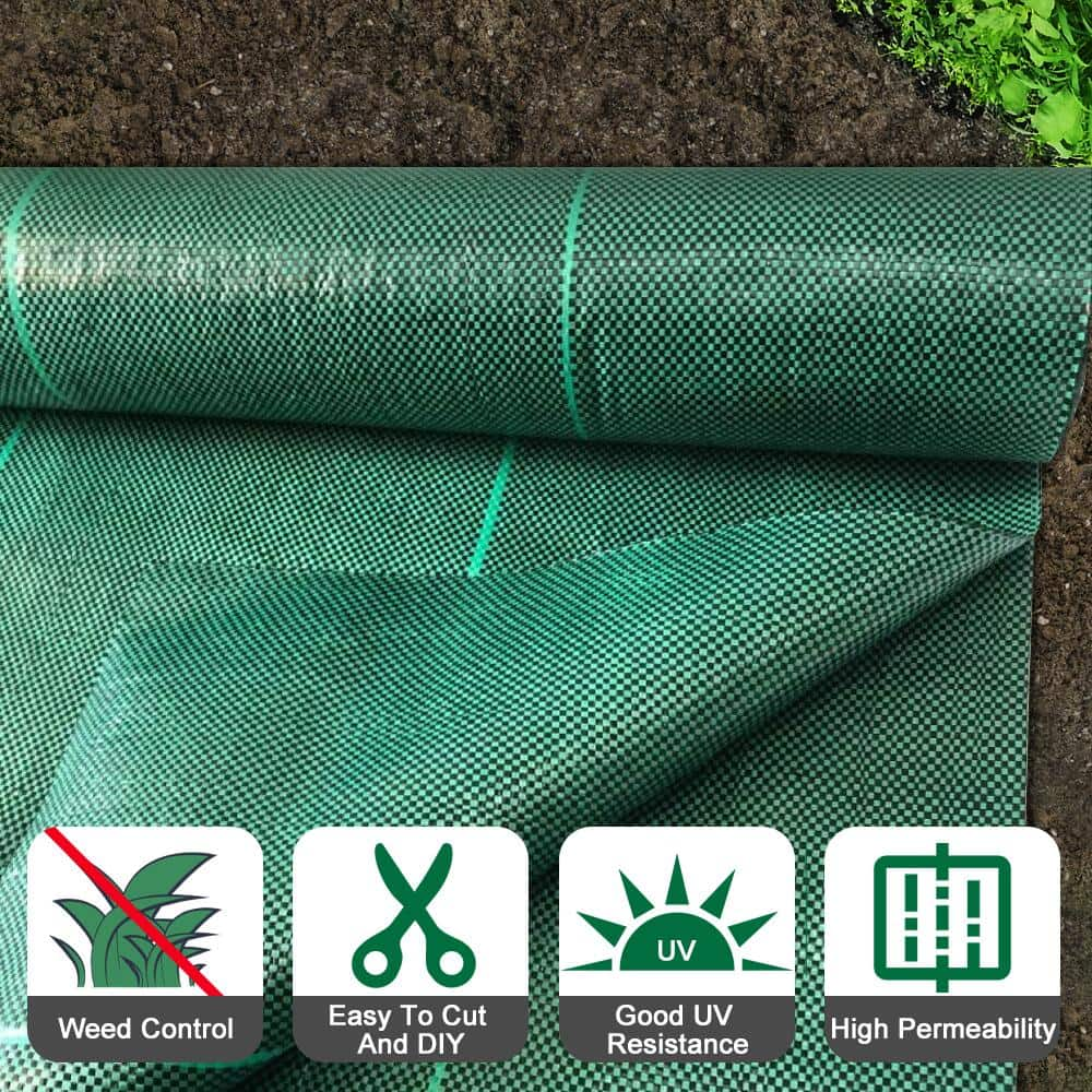 PPI 3200-44 Green HydroGrabber Absorbent Mat Poly Backing Standard Weight  32x44