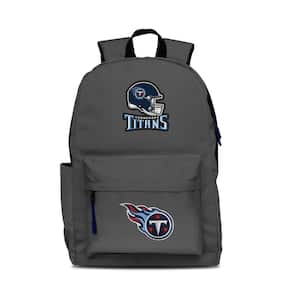 17 in. Gray Tennessee Titans 2-Logo Campus Laptop Backpack