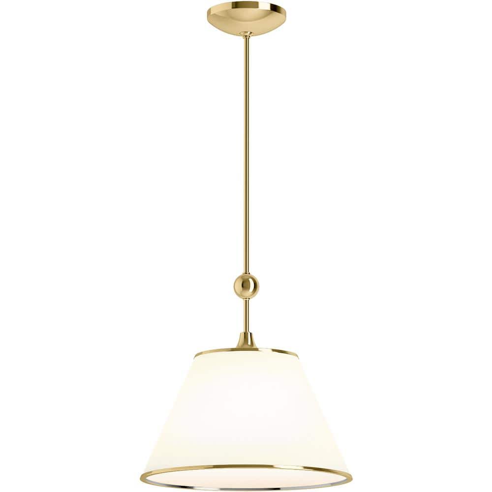 Parohn Polished Brass 55" Indoor/Outdoor Pendant Light