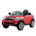 Mini Cooper S 6-Volt Battery Ride-On Vehicle in Red