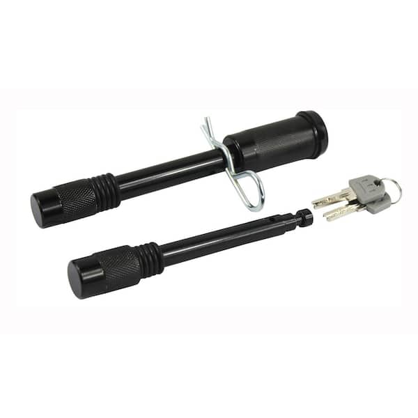 MaxxHaul 5/8 in. Dia and 1/2 in. Dia Trailer Pin Set with Locking System and Anti Rattle for Class I, II, III, IV, V, Hitches