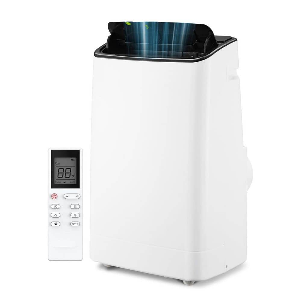9,300 (DOE) BTU 115V Portable Air Conditioner with Dehumidifier and Remote Cools 700 sq. ft. in White price history on PriceWatchPro