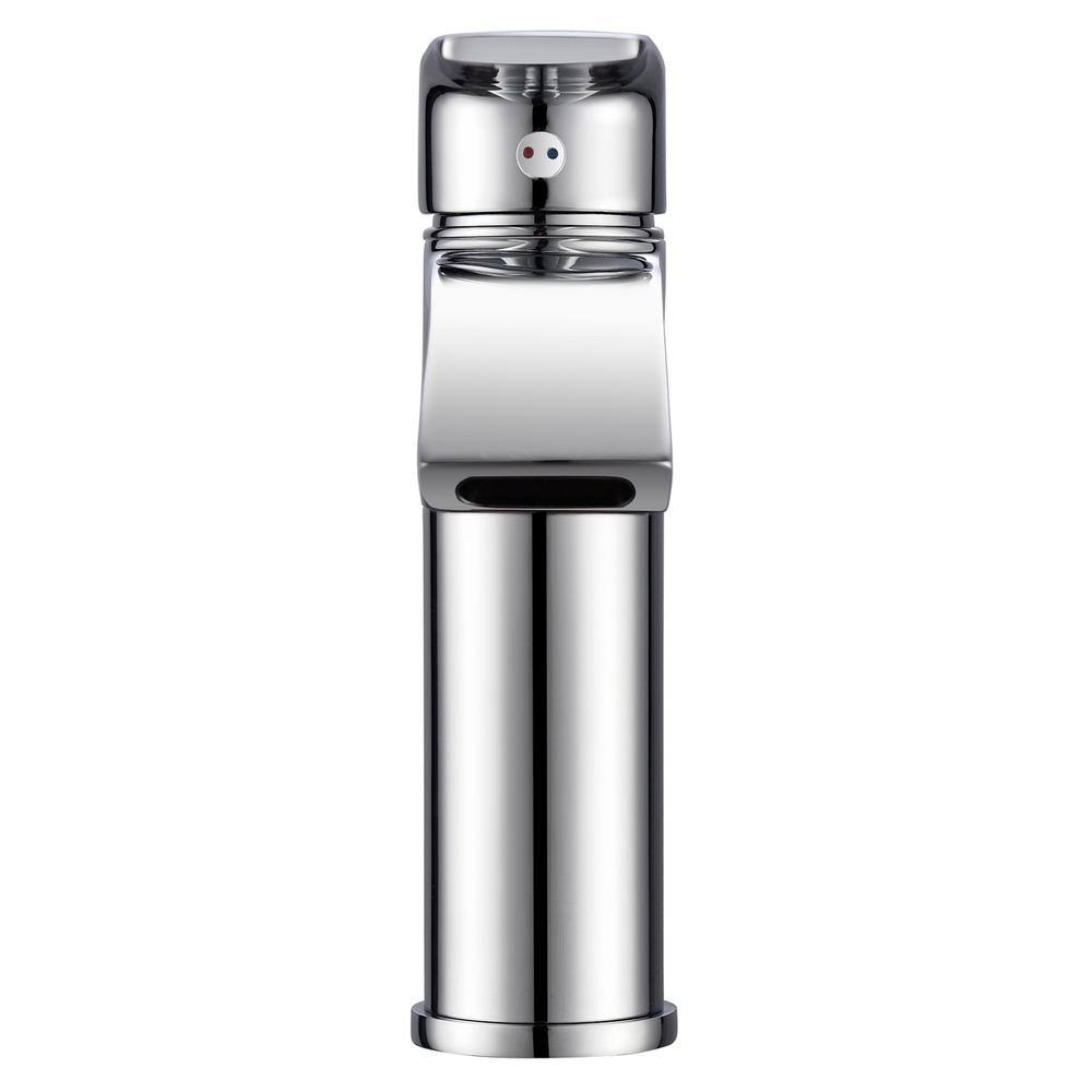 Ariana Polished Chrome Single Hole Bathroom Faucet
