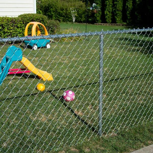 Yardgard 2 38 In X 2 38 In X 6 Ft 16 Gauge Galvanized Metal Terminal Fence Post 328942dpt The Home Depot Yardgard 2 38 In X 2 38 In X 6 Ft 16 Gauge Galvanized Metal Terminal Fence Post 328942dpt The Home Depot