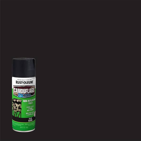 12 oz. Black Camouflage Spray Paint