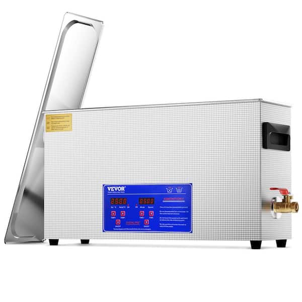 VEVOR 10 L Ultrasonic Gun Machine, 300 W Cleaning Machine with Timer and Heater, 338 oz. Jewelry Machine Digital Machine