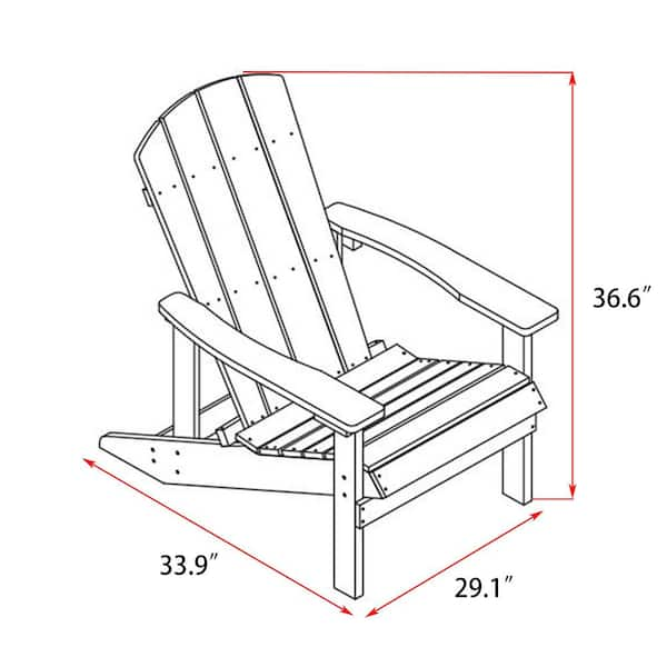 Coral coast lakeside cheap adirondack chair cushion