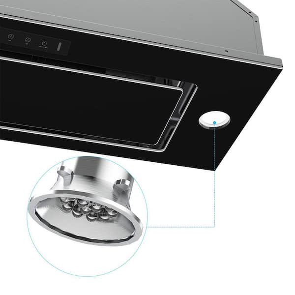 VIKIO 36 in. 900 CFM Ducted Insert Range Hood in Stainless