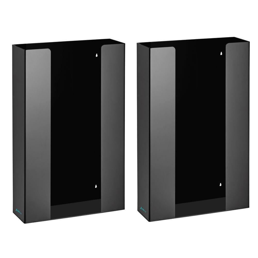 Triple Box Capacity Acrylic Black Glove Dispenser (2-Pack) price history on PriceWatchPro