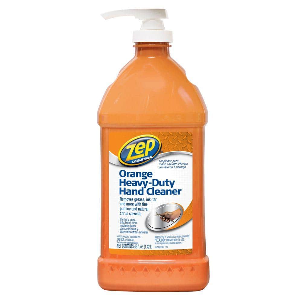 Zep Industrial Hand Cleaner, Orange, 1 gal Bottle, 4/Carton (1046475)