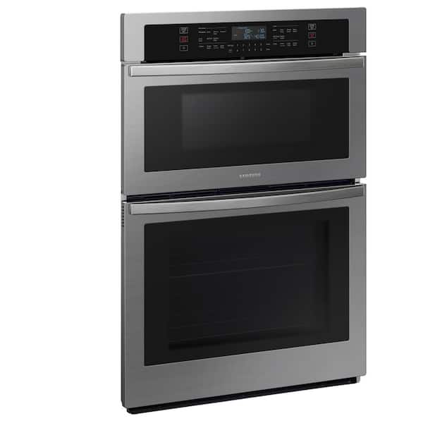 Samsung NQ70T5511DG Black Stainless Microwave-Oven Combo Wall Oven NOB  #119863