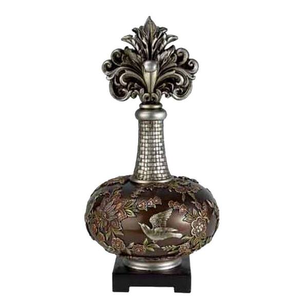 ORE International 16 in. H Chinoiserie Decorative Stand