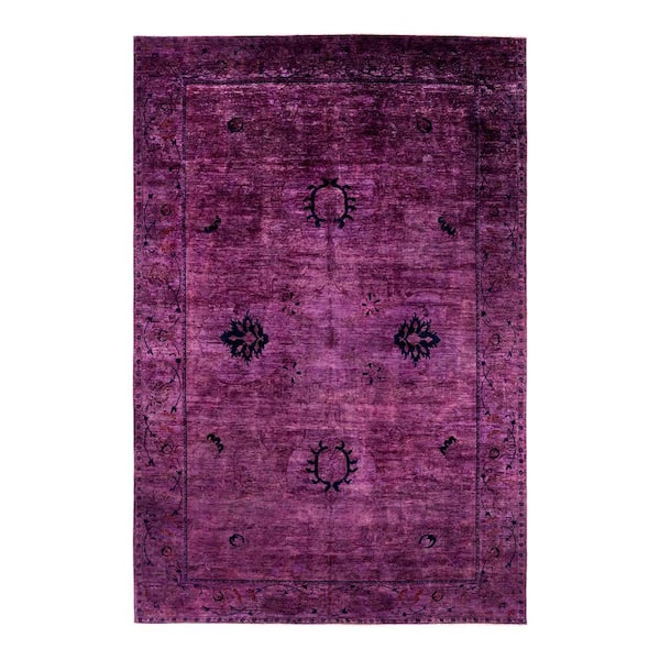 Vibrance Purple - 11 ft. 7 in. x 17 ft. 4 in. Handmade Area Rug