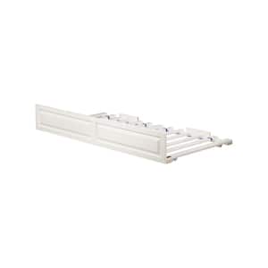 Raised Panel Trundle Twin White