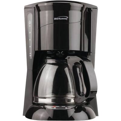 12-Cup Coffee Maker in Black