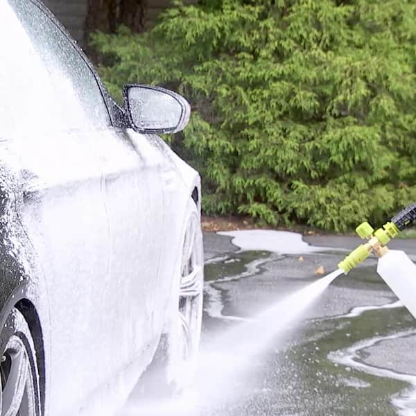 Sun Joe - 1 Gal. Premium Snow Foam Pressure Washer Rated Car Wash Soap and Cleaner, Coconut
