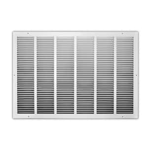 30 in. x 20 in. White Return Air Grille