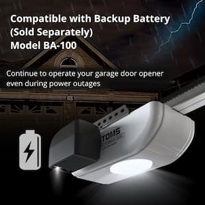 1/2 HP Smart Chain Drive Garage Door Opener with Keypad and Built-In LED Light