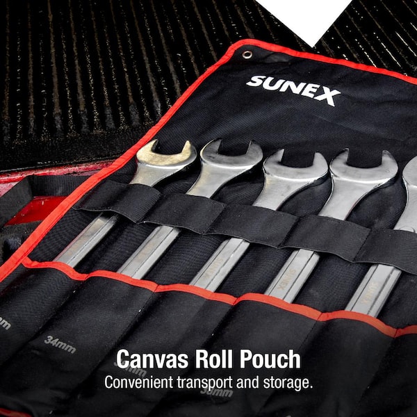 【新品】Widesea 7点フルセット SUNEX TOOLS Metric Raised Panel Jumbo Combination Wrench Set (7