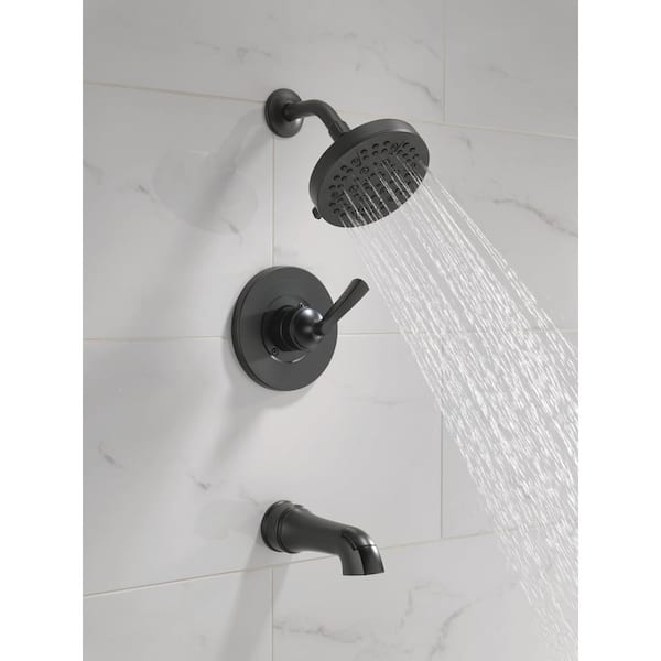 Delta Faryn Single-Handle 5-Spray Tub and Shower Faucet in Matte