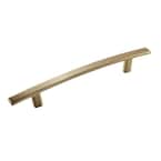 Cyprus 5-1/16 in (128 mm) Center-to-Center Golden Champagne Drawer Pull