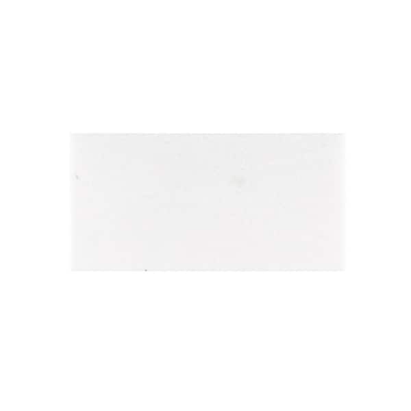 Jeffrey Court Thassos White 3 in. x 6 in. Polished Marble Floor and Wall Tile (10 sq. ft./Case)