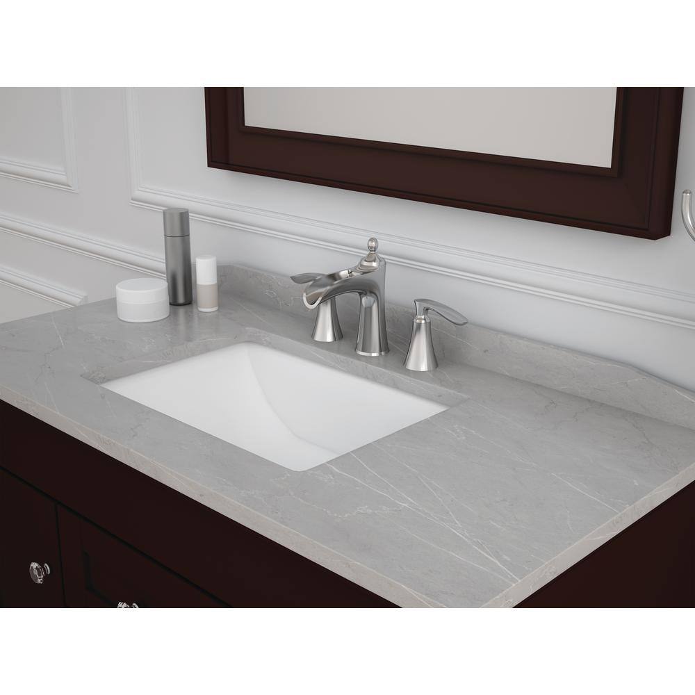 Aegean Chrome Widespread 2-Handle Bathroom Faucet