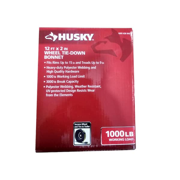 12 ft. x 2 in. Wheel Tie Down Bonnet