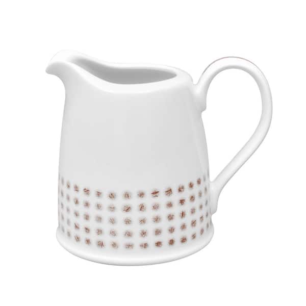 Noritake Khaki Hammock 12-1/2 fl. oz. Khaki Porcelain Creamer