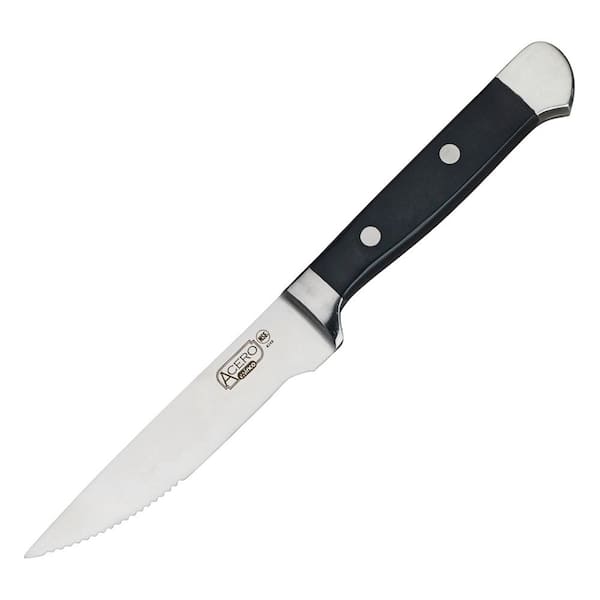 Acero 5 in. Stainless Steel Full Tang Gourmet Steak Knives (Set of 4)