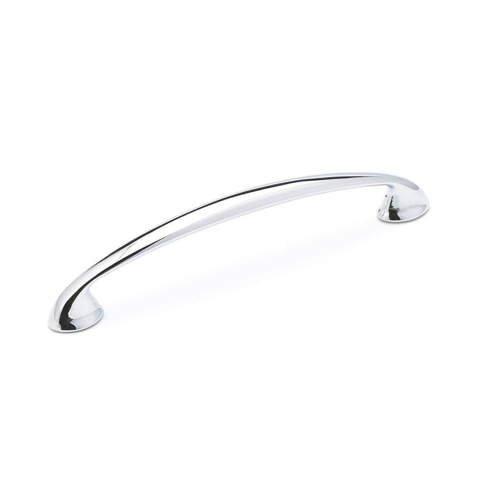 Auburndale Collection 3 3/4 in. (96 mm) Modern Chrome Cabinet Arch Pull price history on PriceWatchPro