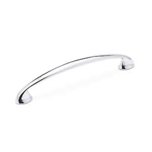 Auburndale Collection 3 3/4 in. (96 mm) Chrome Modern Cabinet Arch Pull