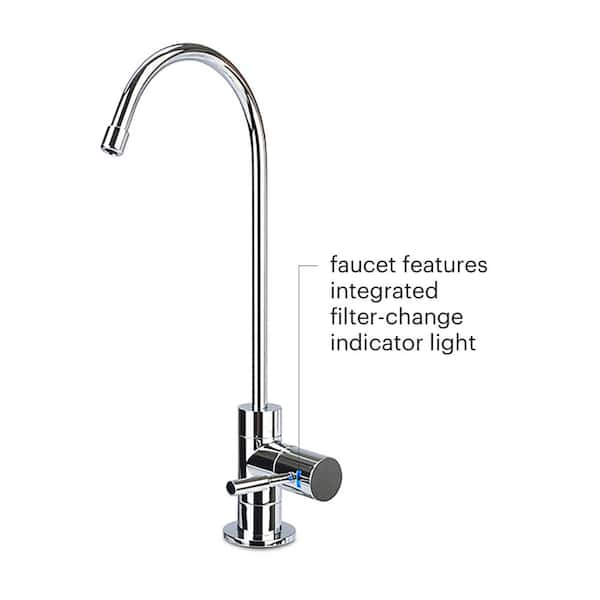 Water Faucet, Mini Swan Neck Drinking Water Filter Tap Reverse Osmosis Purifier  Filtration Drinking Water Filter Faucet : : Home Improvement