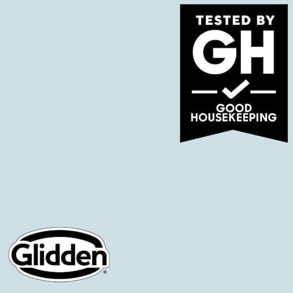 Glidden Premium 1 gal. Water Lily PPG1150-2 Flat Interior Latex Paint