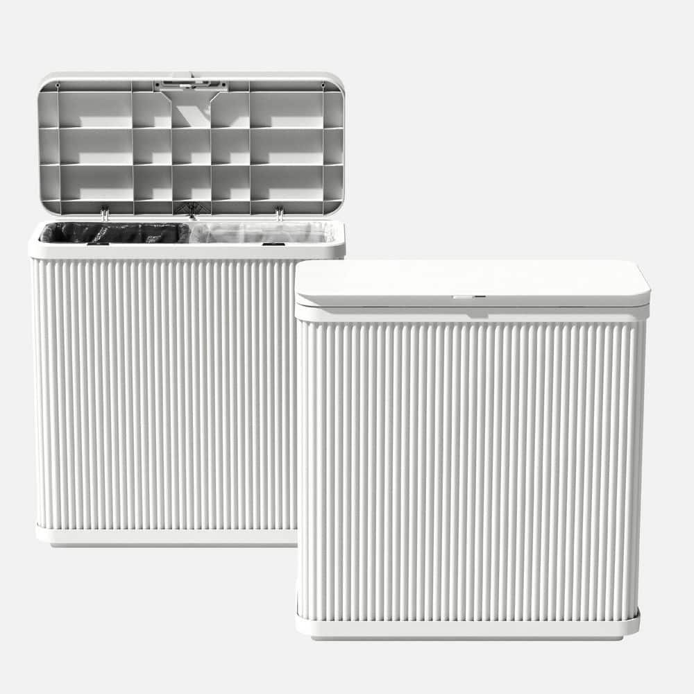 Veradek Tambour Series 11.75 in. W x 25 in. L x 26.5 in. H White
