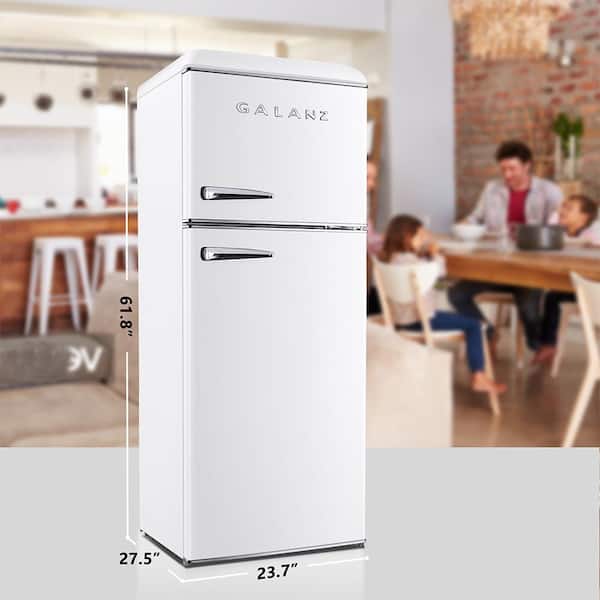 Galanz GLR10TWEEFR 10 Cu. Ft. Refrigerator with Top Mount Freezer