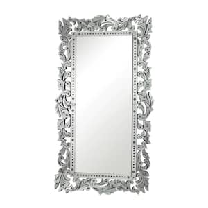 Oversized Rectangle Clear Classic Mirror (72 in. H x 40 in. W)