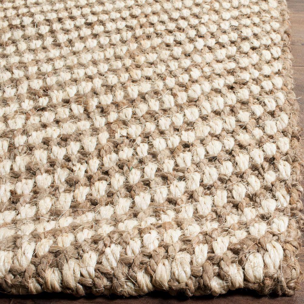 Natural Jute and Sisal Flat Woven 8' x 10' Rug