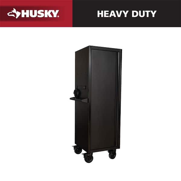 Modular Tool Storage 24 in. W x 24 in. D Heavy Duty Matte Black Modular Tall Side Tool Chest Locker