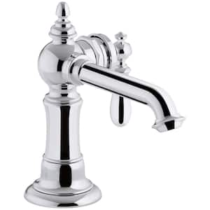 Artifacts Single Hole Single-Handle Bathroom Faucet in Polished Chrome