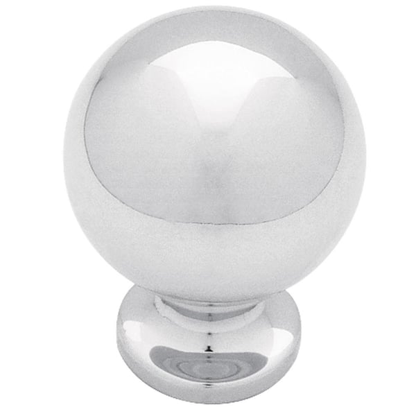 Liberty Classic Round 1-1/8 in. (28 mm) Polished Chrome Cabinet Knob