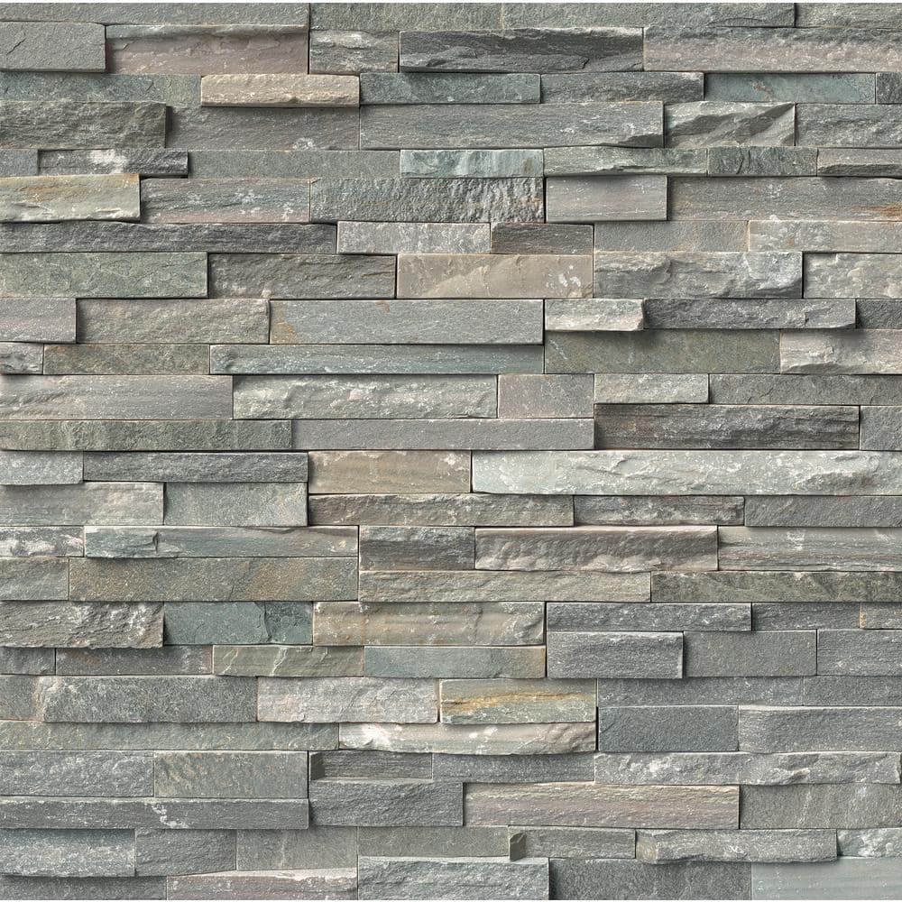 Take Home Sample - Sierra Blue Mini Ledger Panel 4 in. x 4 in. Textured Quartz Wall Tile price history on PriceWatchPro