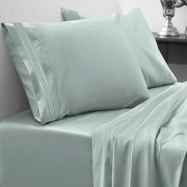 12 Colors Bed Sheet Set Egyptian Comfort 1800 Series 6 Pieces 