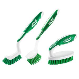 Grout, Kitchen and All-Purpose Scrub Brush Combo Kit