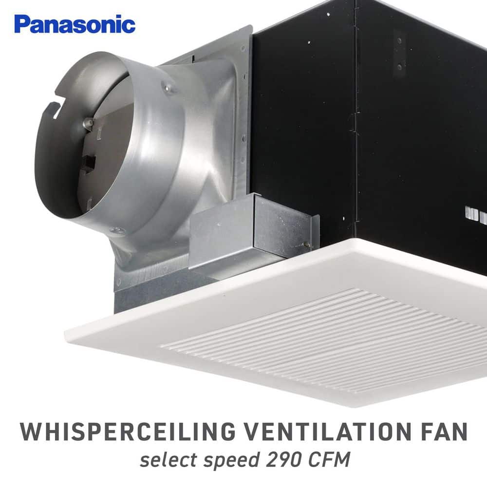 WhisperCeiling 290 CFM White Ceiling Mounted Ventilation Fan