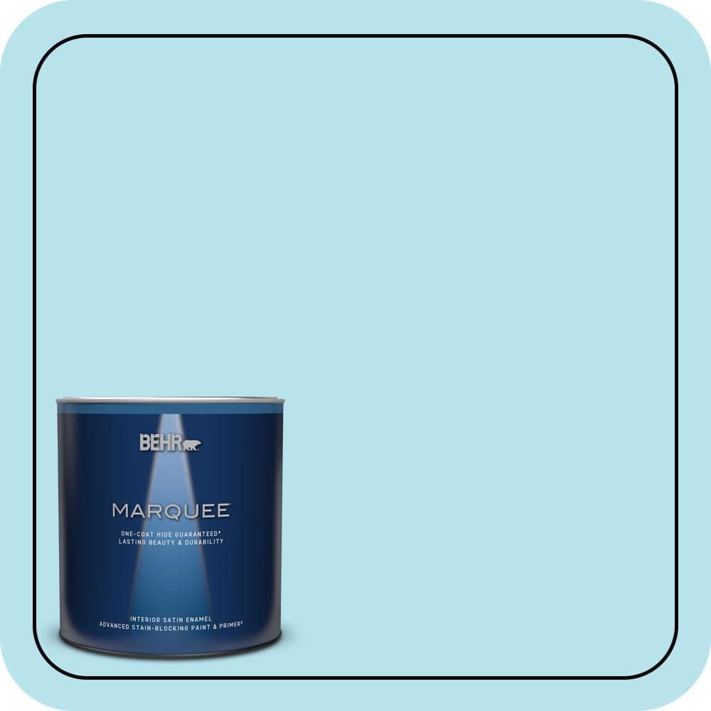 1 qt. #P490-1 Ocean Front Satin Enamel Interior Paint & Primer price history on PriceWatchPro